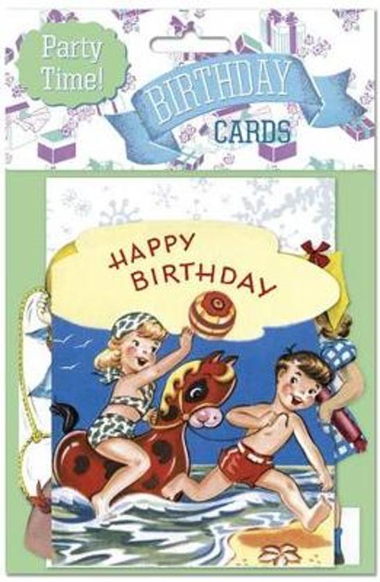 Afbeelding van het spel Party Time Birthday Card Packet