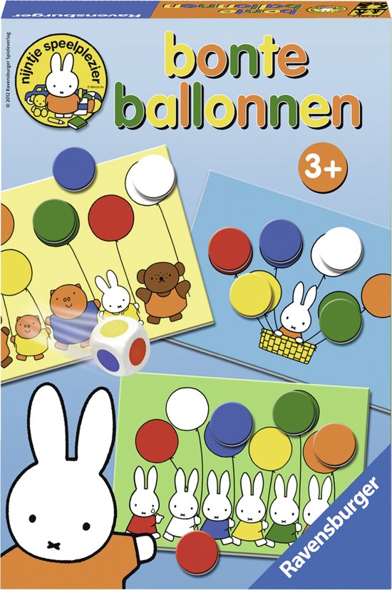 Afbeelding van het spel Ravensburger nijntje bonte ballonnen