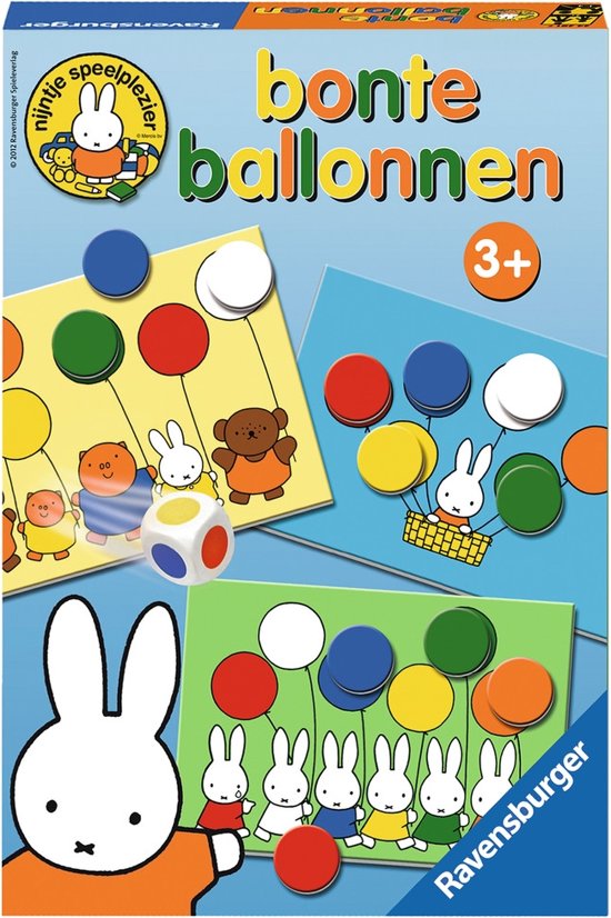Thumbnail van een extra afbeelding van het spel Ravensburger nijntje bonte ballonnen