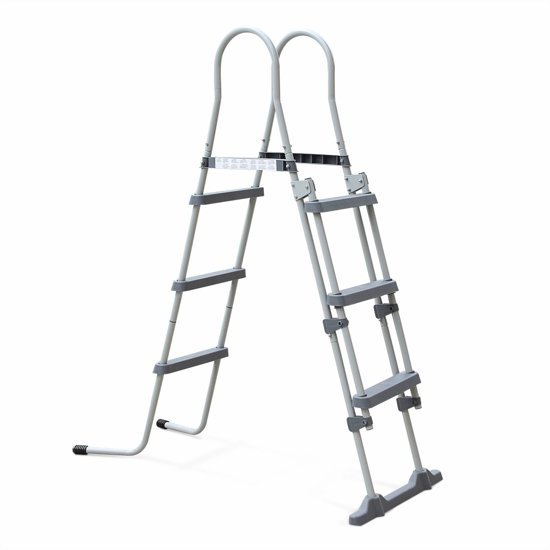 Ladder voor zwembad met een maximale hoogte van 109cm