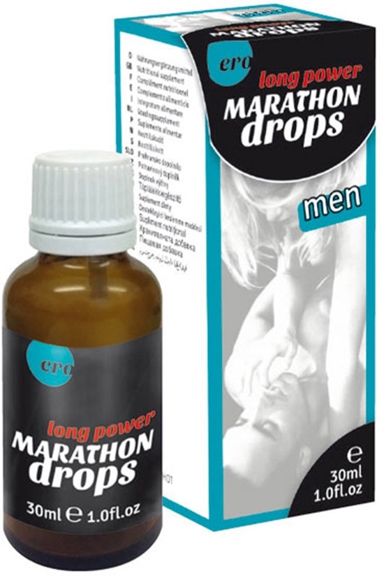 Marathon druppels voor langere seks
