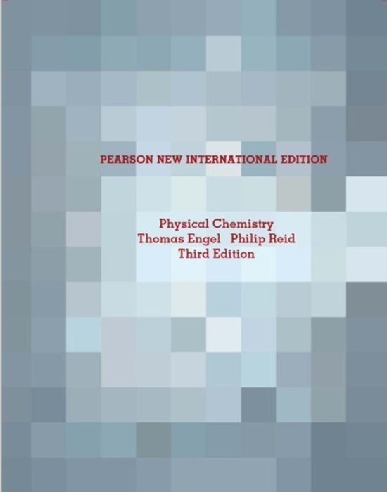 Physical Chemistry: Pearson  International Edition