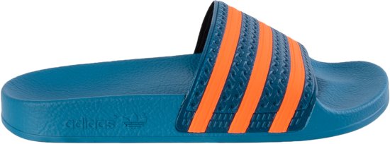 adidas slippers heren oranje> OFF-67%