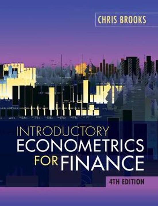 Summary Empirical Finance
