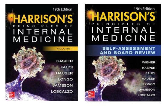 Harrison\'s Principles and Practice of Internal Medicine 19th Edition and Harrison\'s Principles of Internal Medicine Self-Assessment and Board Review, 19th Edition (EBook)Val-Pak