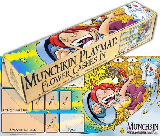 Afbeelding van het spel Playmat Munchkin: Flower Cashes In