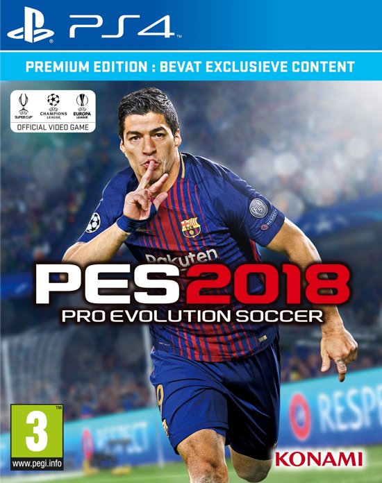 Pro Evolution Soccer 2018 Premium Edition PS4