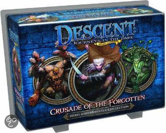 Afbeelding van het spel Descent Journeys in the Dark Crusade of the Forgotten - Hero & Monster Collection - Uitbreiding - Bordspel