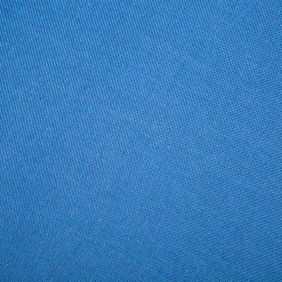 vidaXL Bank L-vormig 171,5x138x81,5 cm stof blauw