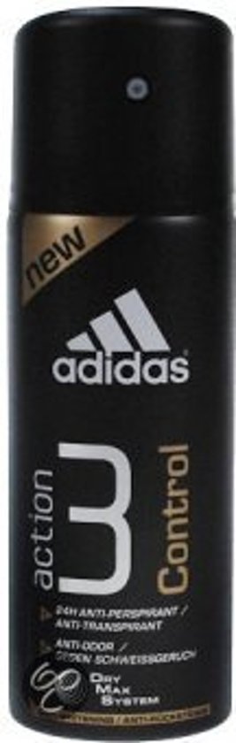 Foto van 5 stuks adidas action 3 control deodorant spray 150ml