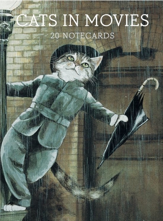 Afbeelding van het spel Cats in Movies Notecards