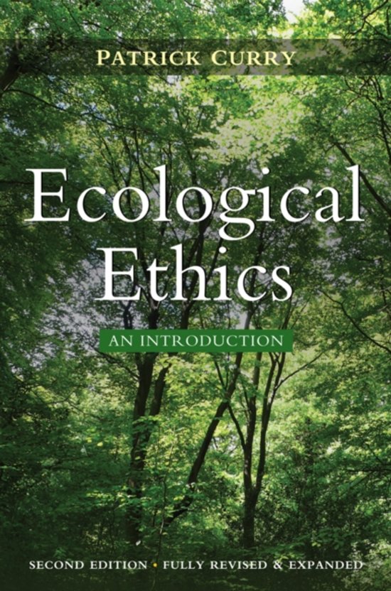 Exam Summary SBI/SD Environmental Ethics and Sustainable Development	