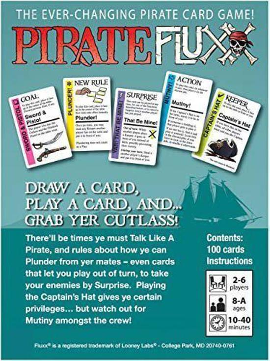 Thumbnail van een extra afbeelding van het spel Pirate Fluxx