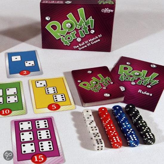 Thumbnail van een extra afbeelding van het spel Dobbelspel - Roll For It! Express - Dobbelspel