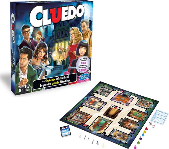 Thumbnail van een extra afbeelding van het spel Cluedo - Bordspel