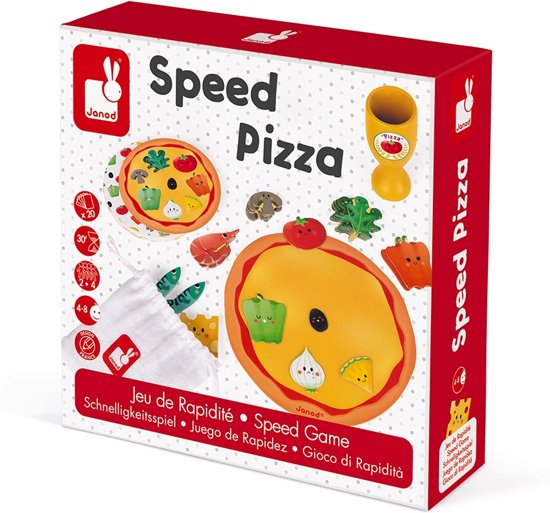 Afbeelding van het spel Janod Spel - snelheid - speed pizza