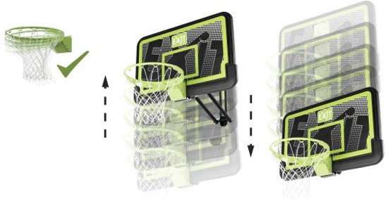 EXIT Galaxy Basketbalbord met dunkring