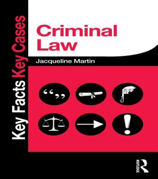 Criminal Law Summary