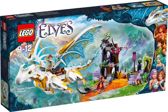Lego Elves draak met kasteel voor meisjes