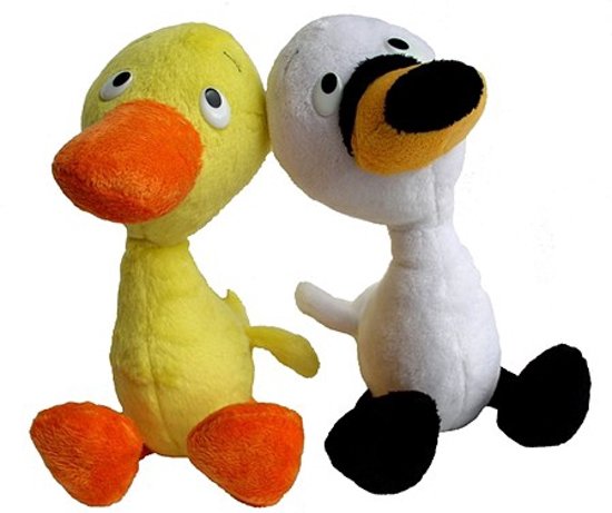 Afbeelding van het spel Duck & Goose Doll Pair