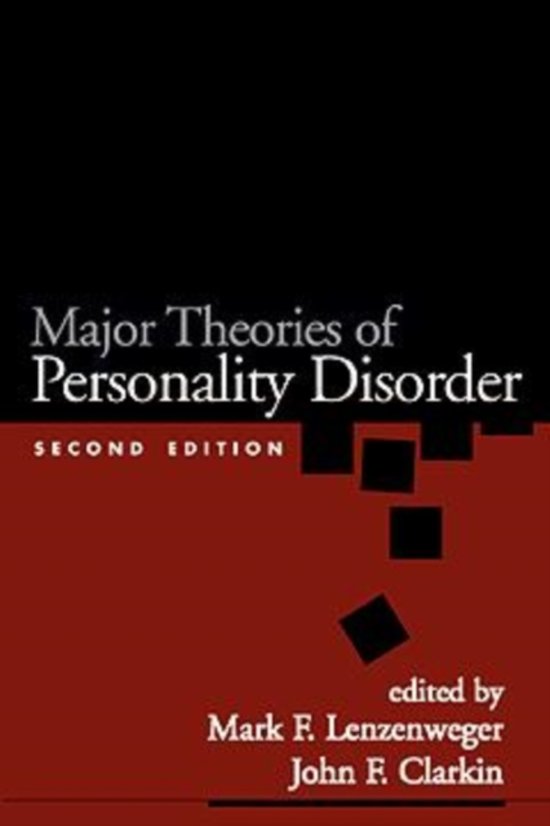 Major Theories of Personality Disorders