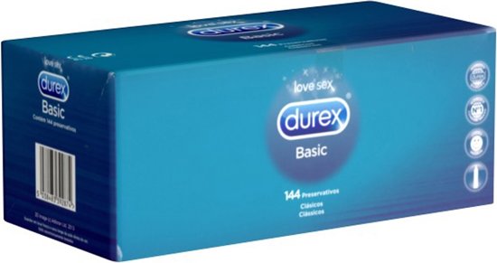 Durex Natural (Basic) Condooms 144 stuks