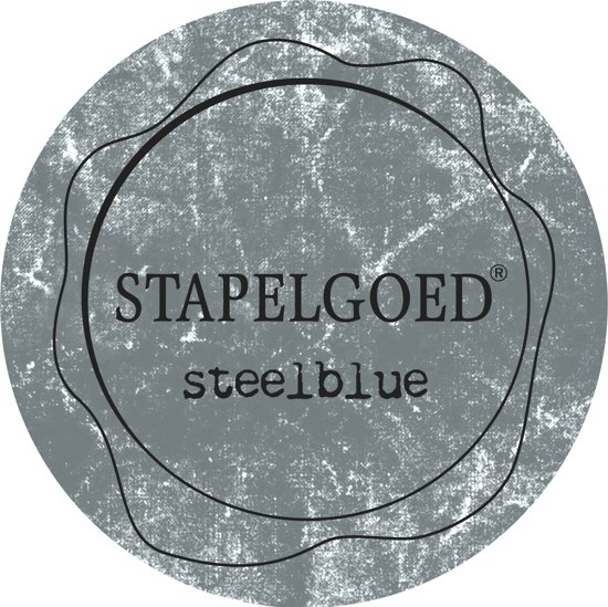 Stapelgoed - Muurverf extra mat - Steelblue - Blauw - 2,5L