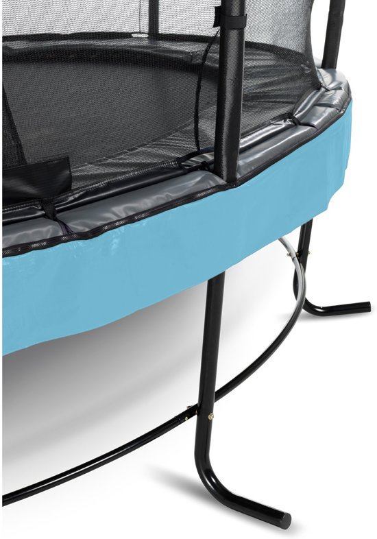 EXIT Elegant Premium trampoline ø253cm met veiligheidsnet Deluxe - blauw