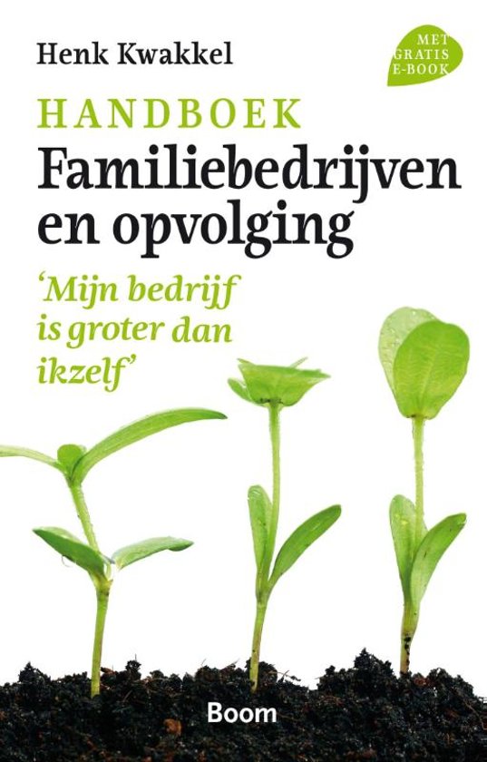 Verslag Family Business (OE251)  Handboek familiebedrijven en opvolging, ISBN: 9789024403813