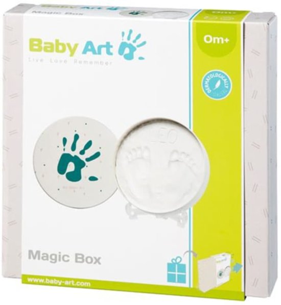 Baby Art Magic Box round shape (essentials) - Gipsafdruk