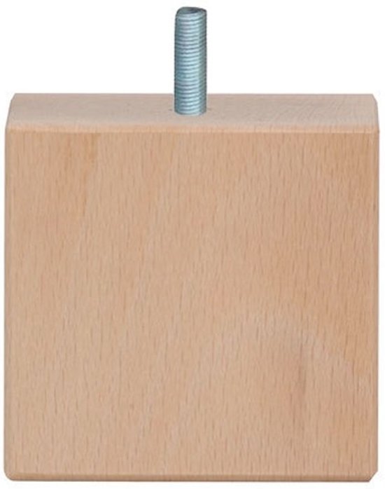 Meubelpoot hout 10 cm