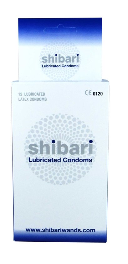 Shibari Condooms Met Glijmiddel - 12 Stuks