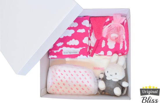 Kraamcadeau pakket - Babybox - Babydoos -Kraambox - Kraamdoos - Meisje