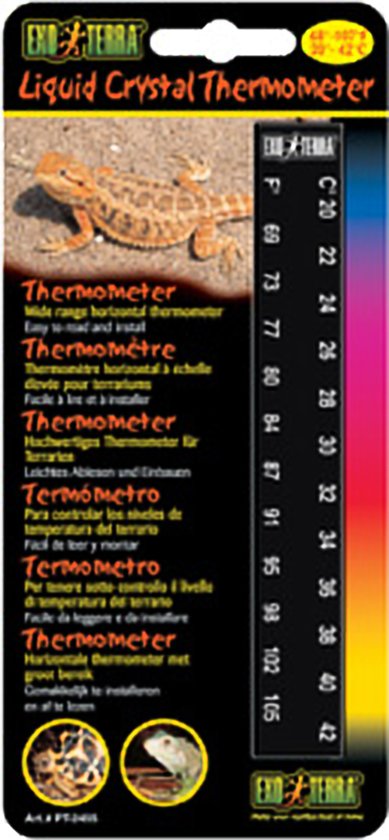 Exo Terra LIQUID CRYSTAL THERMOMETER