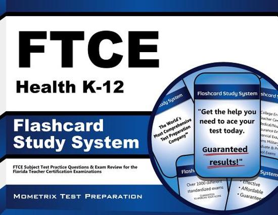 Afbeelding van het spel Ftce Health K-12 Flashcard Study System
