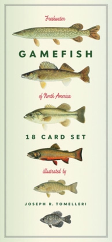Afbeelding van het spel Freshwater Gamefish of North America: 18 Card Set [With Envelope]