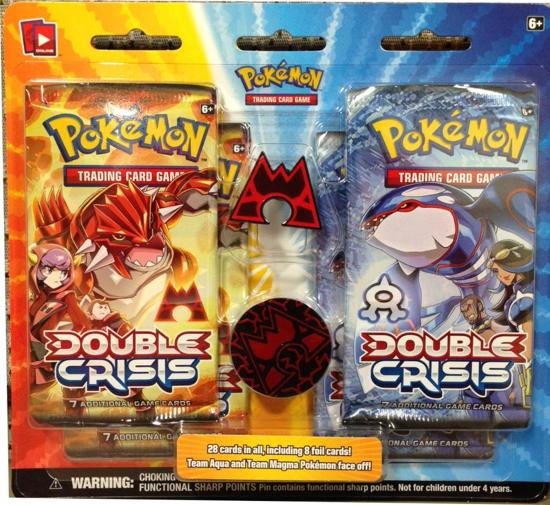 Afbeelding van het spel Pokemon Double Crisis Aqua vs Magma Set