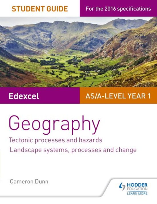 First year A level Geography Notes Units 1 -4