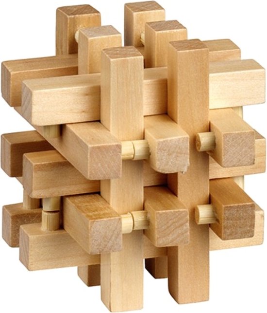 Afbeelding van het spel Moses Be Clever! Houten Smart Puzzels Vierkant