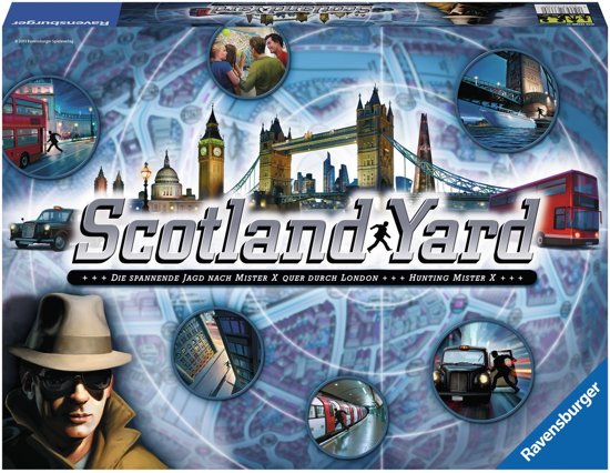 Thumbnail van een extra afbeelding van het spel Ravensburger Scotland Yard - Bordspel