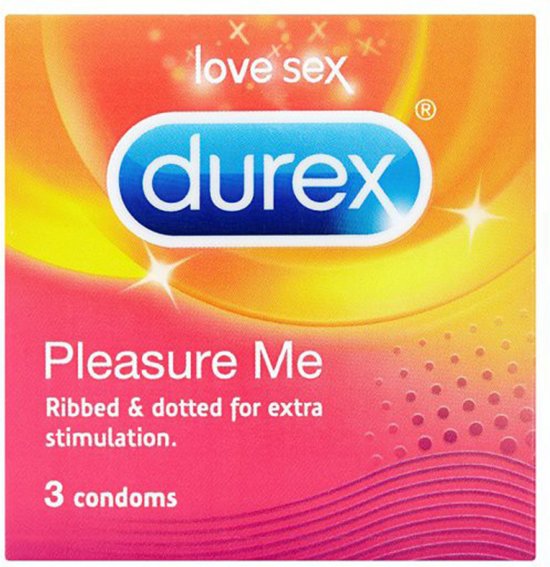 Durex Pleasure Me - 3 stuks - Condooms