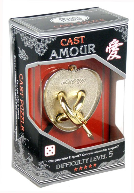 Thumbnail van een extra afbeelding van het spel Cast puzzel Amour***** - Breinbreker