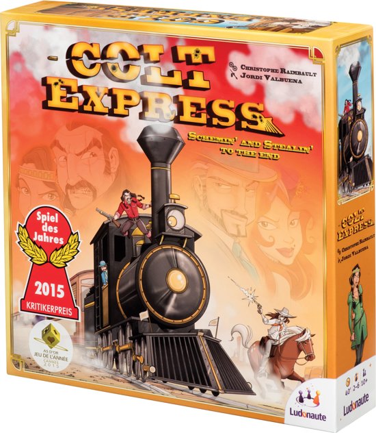 Thumbnail van een extra afbeelding van het spel Colt Express - Bordspel