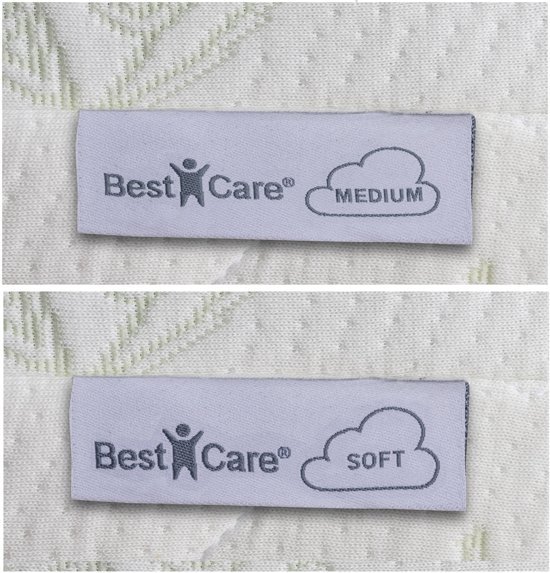 BestCare ® - EU-product, Thermoelastic Visco Baby- en Junior-matras, met Memory Foam voor beter slaapcomfort, Afmeting: Visco Junior 160x80 cm, Hoogte 13cm