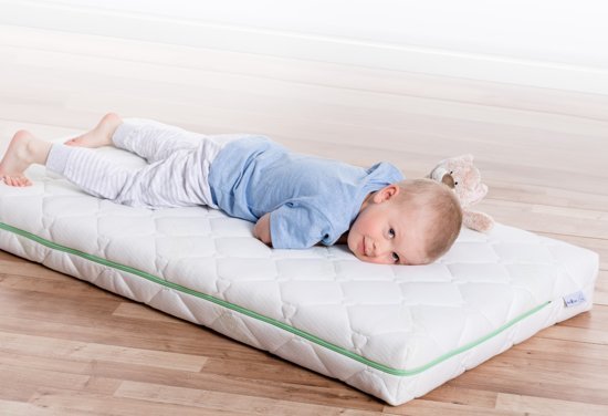 BestCare ® - EU-product, Thermoelastic Visco Baby- en Junior-matras, met Memory Foam voor beter slaapcomfort, Afmeting: Visco Junior 160x80 cm, Hoogte 13cm