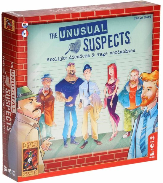 Thumbnail van een extra afbeelding van het spel The Unusual Suspects Bordspel