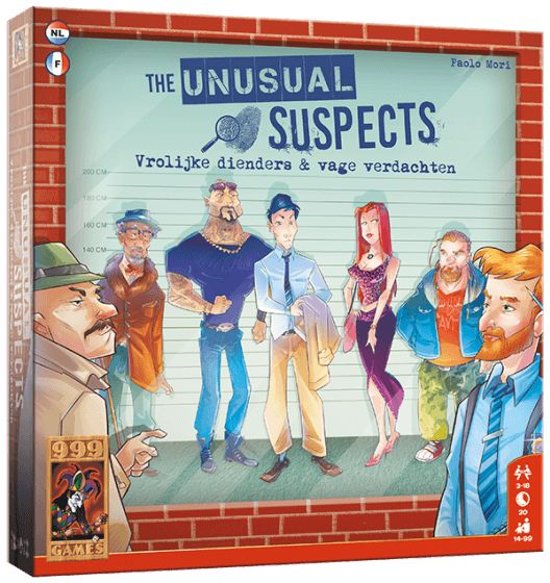 The Unusual Suspects Bordspel