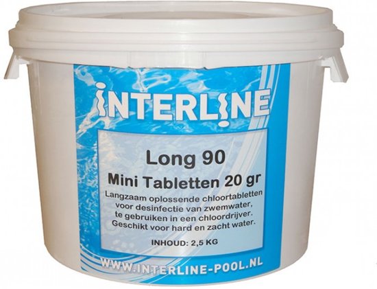 Interline Zwembad Interline chloortabletten - 20 grams, 2,5kg