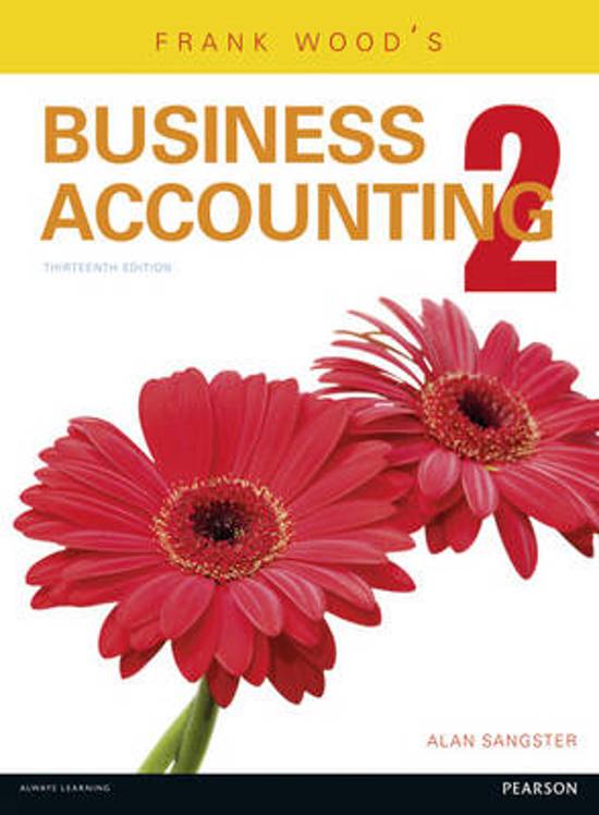 Frank Wood\'s Business Accounting