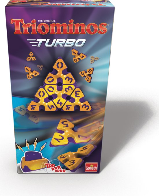 Afbeelding van het spel Triominos Turbo - Gezelschapsspel